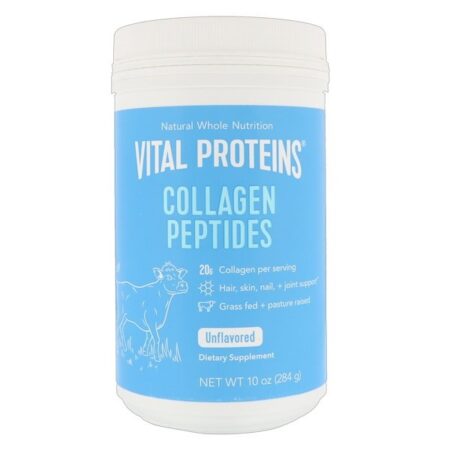 Vital Proteins, Peptídeos de Colágeno, Sem Sabor, 284 ml (10 fl oz)