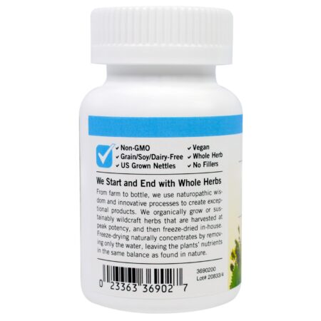 Eclectic Institute, Nettle Quercetin, 350 mg, 90 Non-GMO Veggie Caps - Image 3