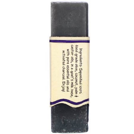 Indigo Wild, Zum Bar, Goat's Milk Soap, Charcoal, 3 oz - Image 2