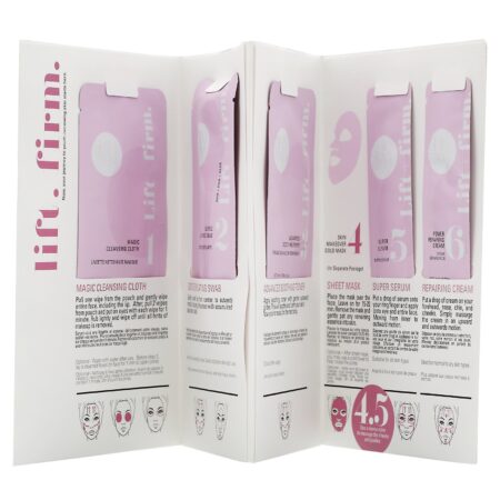 SFGlow, 6 Step Facial In A Box, Lift + Firm, 1 Set - Image 4