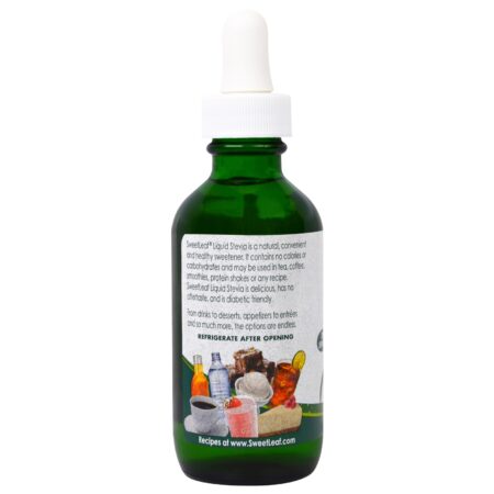 Wisdom Natural, SweetLeaf Estévia Líquida, Adoçante em Gotas, Hortelã, 60 ml (2 fl oz) - Image 3