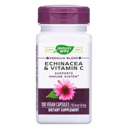 Nature's Way, Echinacea & Vitamin C, 922 mg, 100 Vegan Capsules