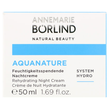 AnneMarie Borlind, AquaNature, Rehydrating Night Cream, 1.69 fl oz (50 ml) - Image 3