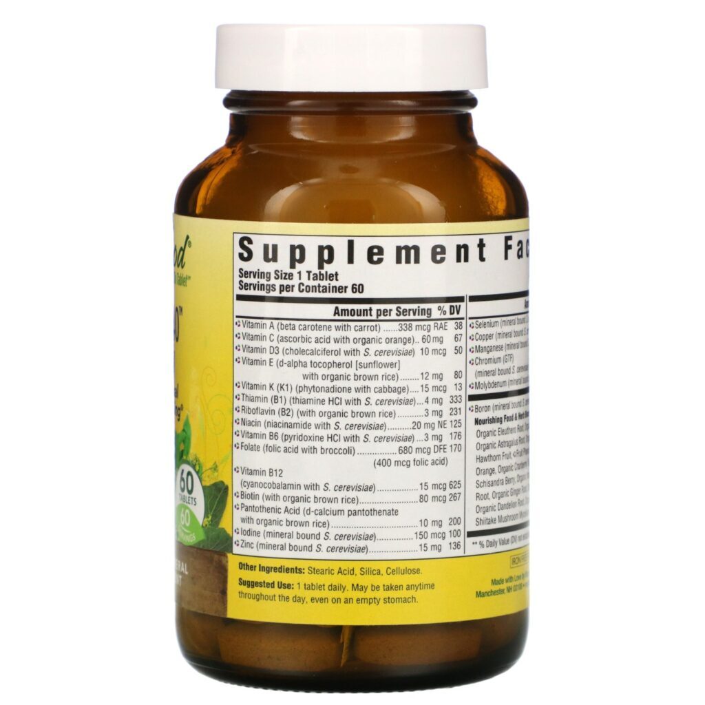 MegaFood, Men Over 40 One Daily, 60 Comprimidos - Imagem 2