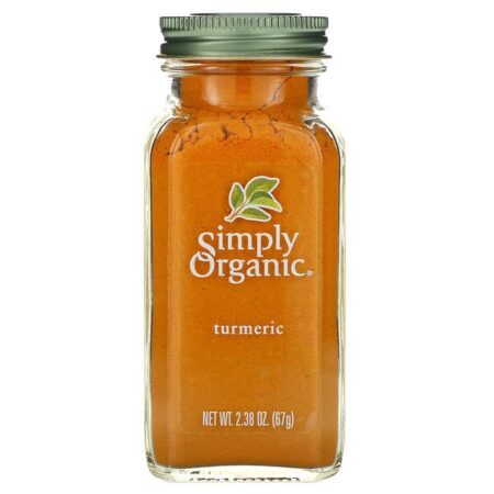 Simply Organic, Cúrcuma, 67 g (2,38 oz)