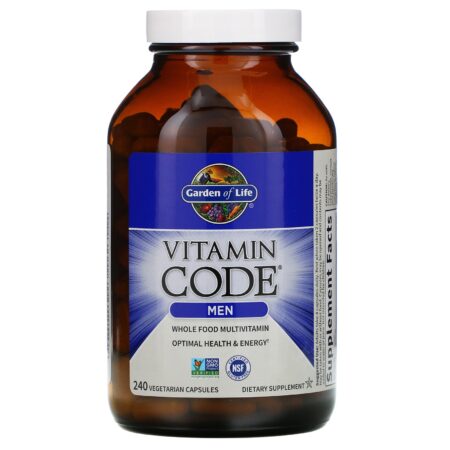 Garden of Life, Vitamin Code, Men, 240 Cápsulas Vegetais - Image 3