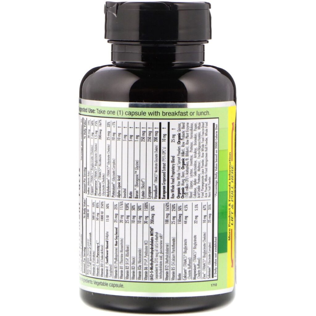 Emerald Laboratories, CoEnzymado Feminino Multi 1 Ao Dia, 30 Cápsulas Vegetais - Imagem 2