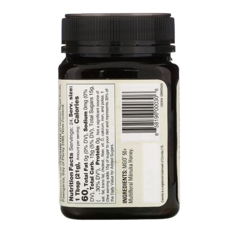 Comvita, Multifloral Manuka Honey, MGO 50+, 17.6 oz (500 g) - Image 2