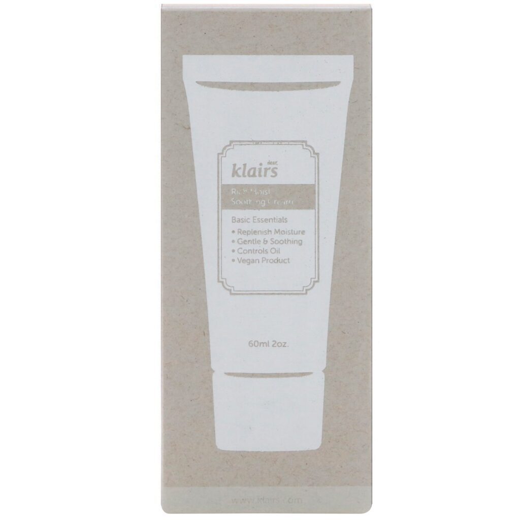 Dear, Klairs, Creme Relaxante de Rica Hidratação, 60 ml (2 oz) - Imagem 2