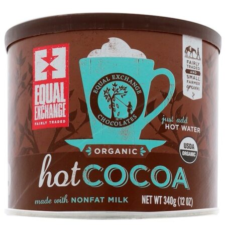 Equal Exchange, Chocolate Quente Orgânico, 12 oz (340 g)