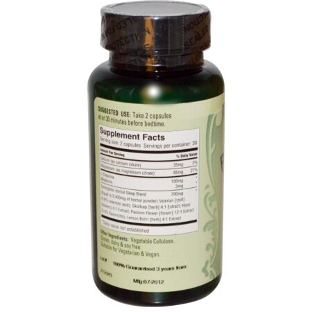 Earth's Bounty, Sleep Perfect, 60 Vegetarian Capsules - Image 2