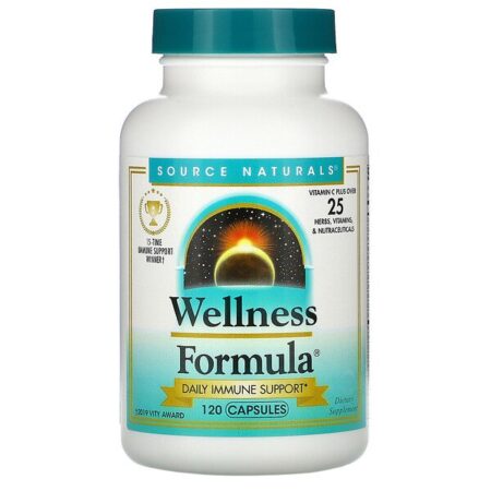 Source Naturals, Wellness Formula, 120 Cápsulas