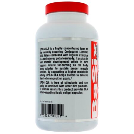 Nutrex Research, LIPO-6 CLA, 180 Softgels - Image 2