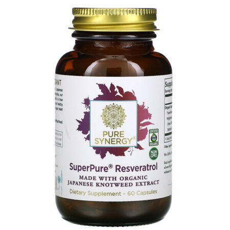 Pure Synergy, Resveratrol SuperPure, 60 Cápsulas