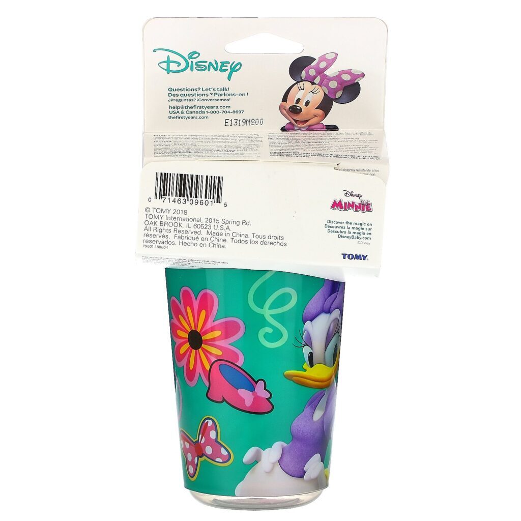 The First Years, Minnie Mouse Disney, Copinhos Com Bico, Acima de 9 meses, Pacote com 3 (296ml) - Imagem 3