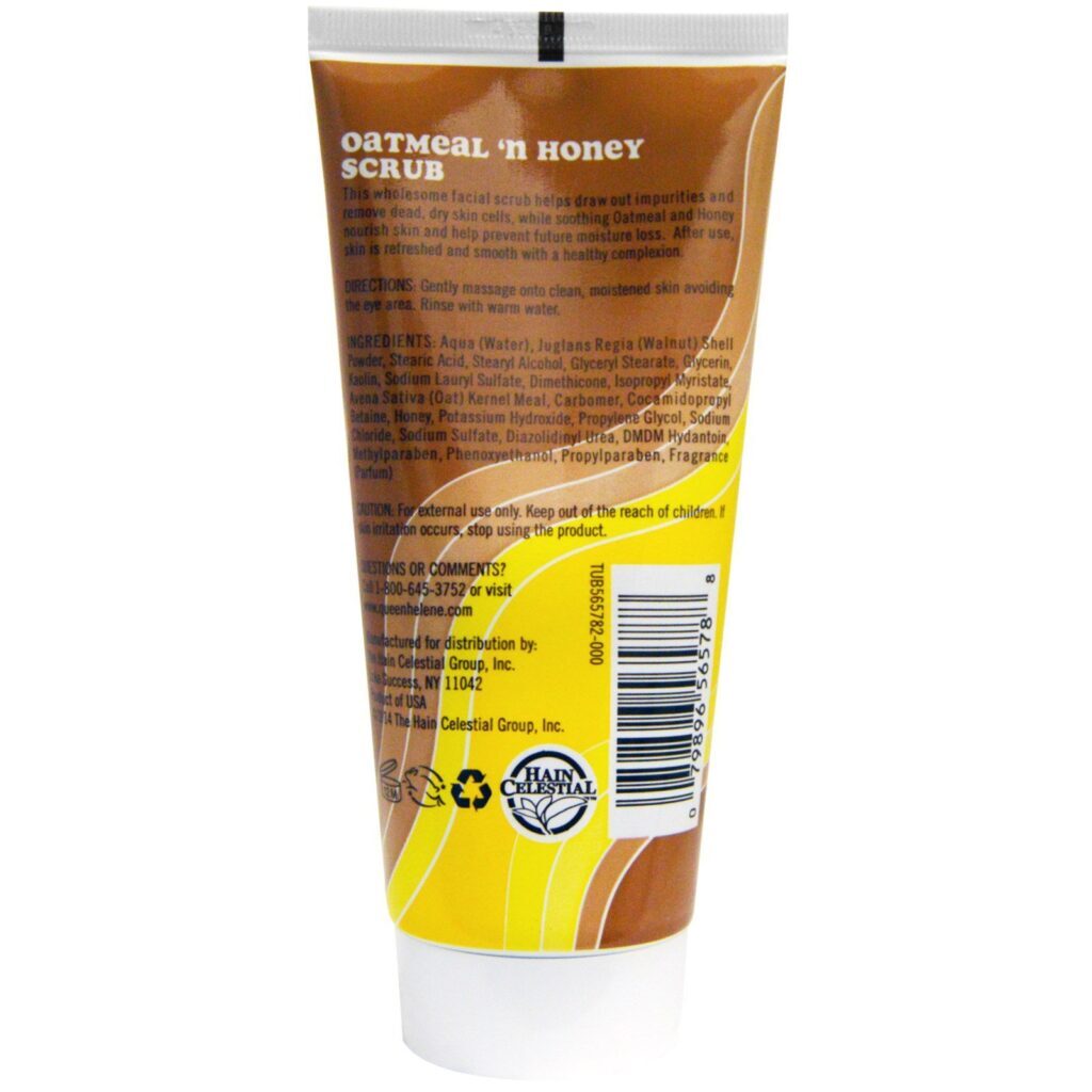 Queen Helene, Esfoliante, Pele Normal a Seca, Aveia e Mel, 170 g (6 oz) - Imagem 2