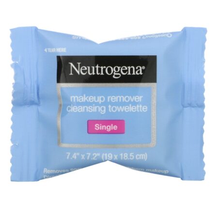 Neutrogena, Makeup Remover Cleansing Towelettes, Singles, 20 Pre-Moistened Towelettes - Image 2