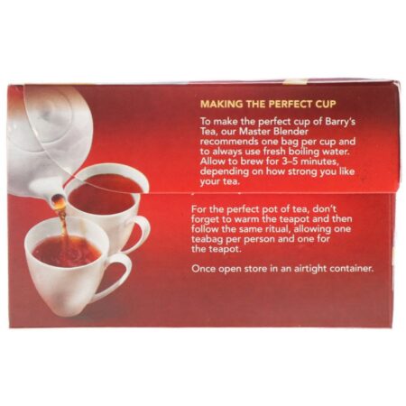 Barry's Tea, Gold Blend, 40 Tea Bags, 4.4 oz (125 g) - Image 2