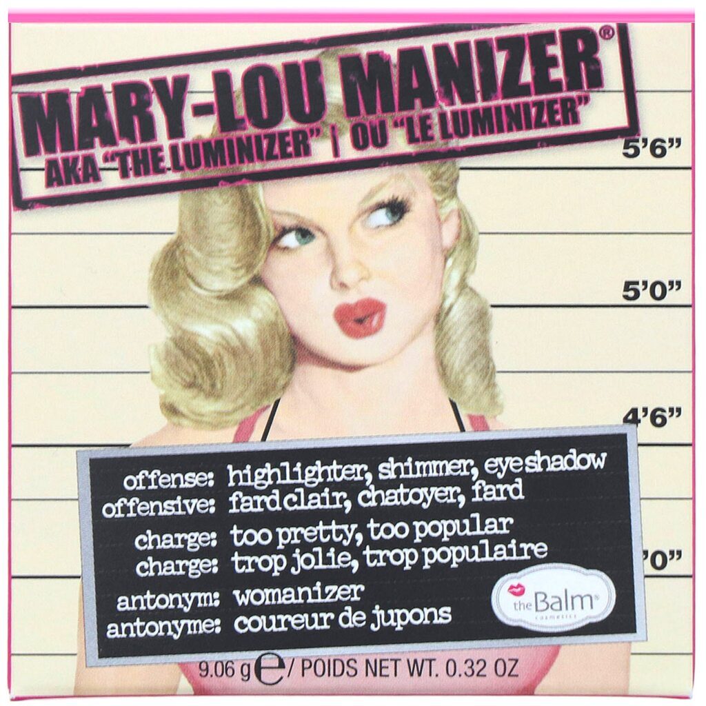 theBalm Cosmetics, Mary-Lou Manizer, Iluminador e sombra, 9,06 g - Imagem 2