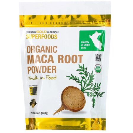 California Gold Nutrition, Superfoods, Pó da Raiz de Maca Orgânica, 240 g (8,5 oz)