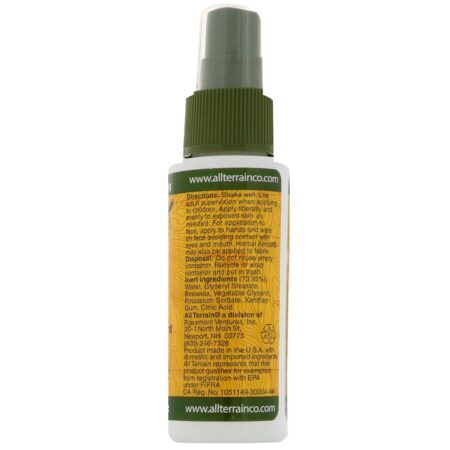 All Terrain, Kids Herbal Armor, Repelente de Insetos Natural, 2,0 fl oz (60 ml) - Image 2