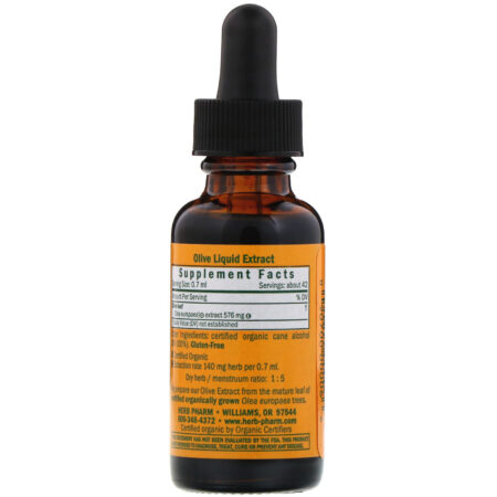 Herb Pharm, Olive , 1 fl oz (30 ml) - Image 2