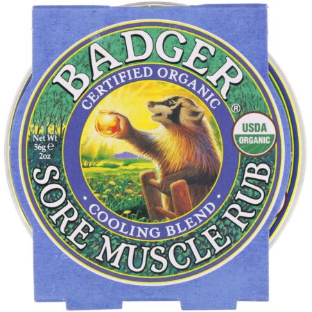 Badger Company, Unguento para Dores Musculares, Mistura Refrescante, 2 oz (56 g) - Image 2