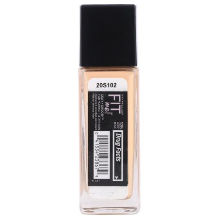 Maybelline, Fit Me, base refrescante e suave, 125 Nude Beige, 30 ml - Image 2