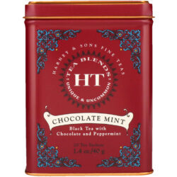 Harney & Sons, Chocolate Com Menta, 20 Sachês de Chá, 1.4 oz (40 g)