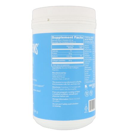 Vital Proteins, Peptídeos de Colágeno, Sem Sabor, 284 ml (10 fl oz) - Image 2