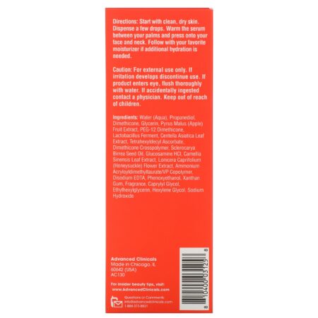 Advanced Clinicals, Cica Serum, 1.75 fl oz (52 ml) - Image 3