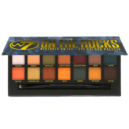 W7, On the Rocks, Neutrals on Ice, Paleta de Sombras, 14 g (0,49 oz)