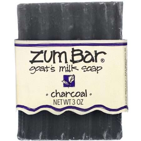 Indigo Wild, Zum Bar, Goat's Milk Soap, Charcoal, 3 oz