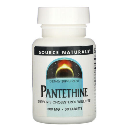 Source Naturals, Pantetina, 300 mg, 30 Comprimidos