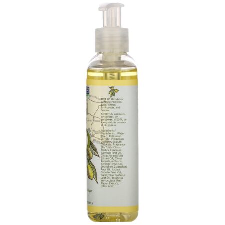 South of France, Verbena de Limão, Limpeza para Mãos com Aloe Vera Refrescante, 8 oz (236 ml) - Image 2