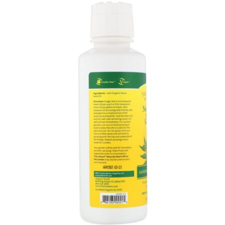 Organix South, TheraNeem Naturals, Neem Oil for the Garden, Garden and Houseplants, 16 fl oz (480 ml) - Image 2