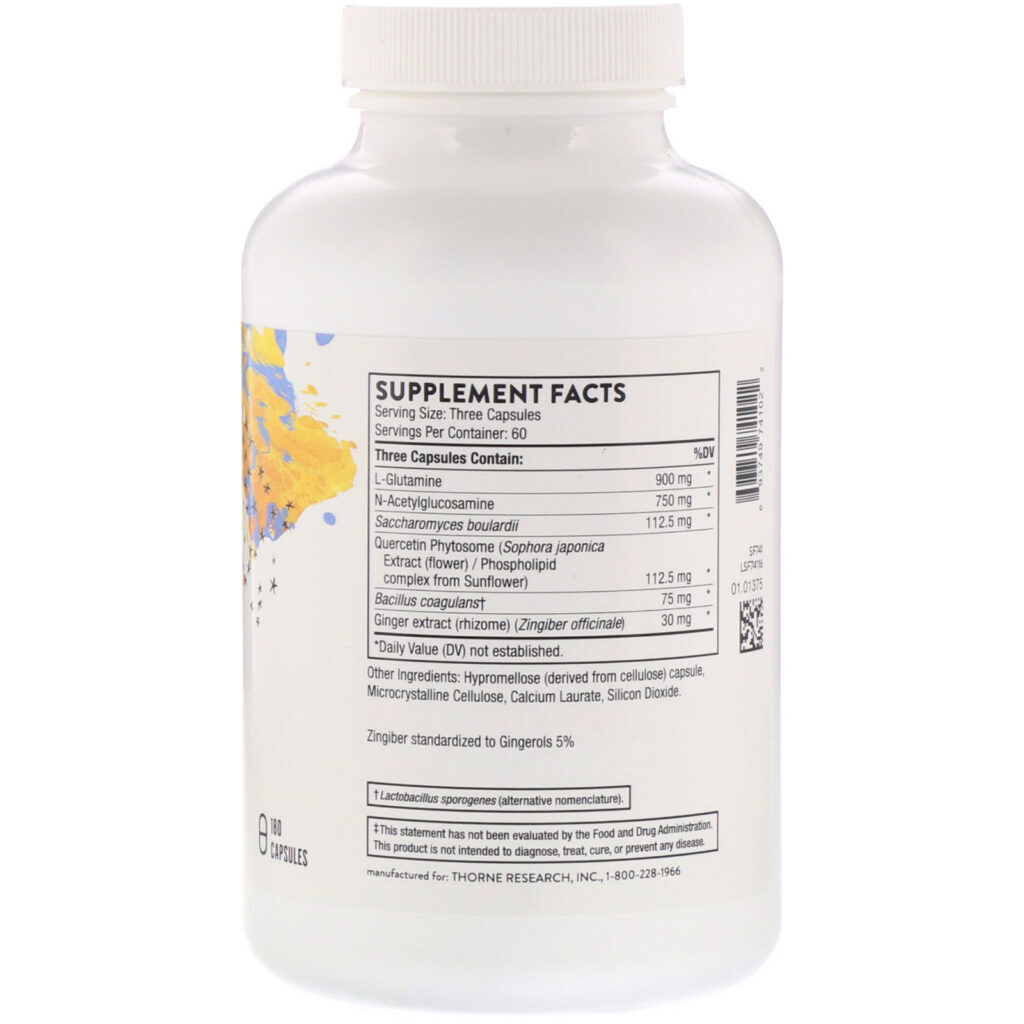 Thorne Research, Perma-Clear, 180 Cápsulas - Imagem 2