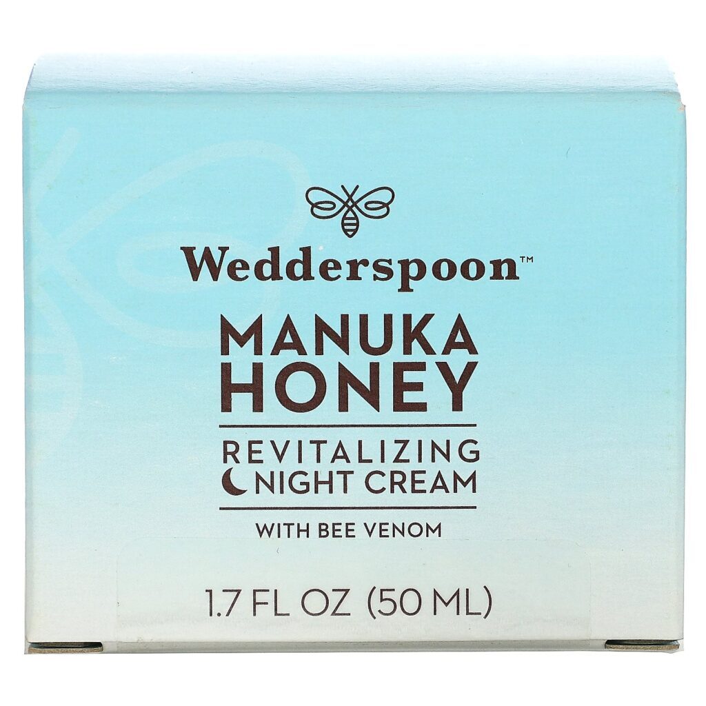 Wedderspoon, Creme Noturno de Mel de Manuka com Abelha Venom, 50 ml - Imagem 2