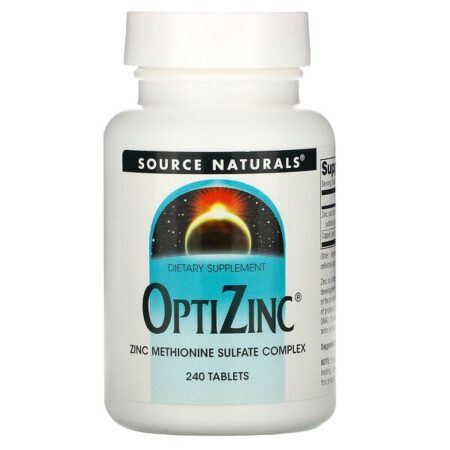 Source Naturals, OptiZinc, 240 Comprimidos