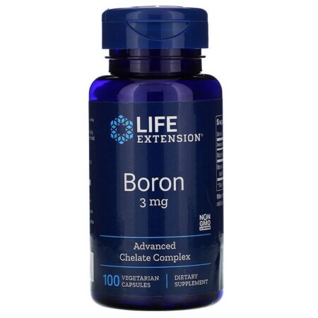 Life Extension, Boro, 3 mg, 100 Cápsulas Vegetarianas