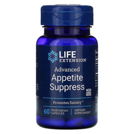 Life Extension, Advanced Appetite Suppress, 60 Cápsulas Vegetais