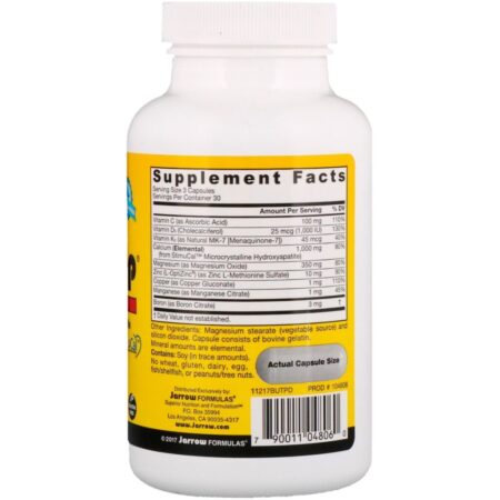 Jarrow Formulas, Ossos Fortes, 90 cápsulas - Imagem 2