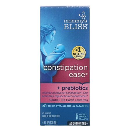 Mommy's Bliss, Bebê, Alívio da Constipação, A Partir de 6 Meses, 120 ml