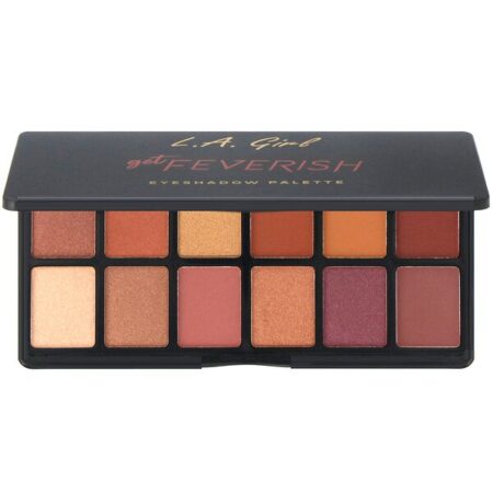 L.A. Girl, Paleta de sombra, Get Feverish, 1 g cada