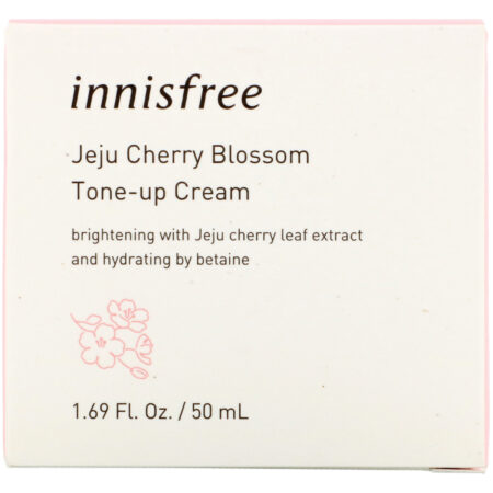 Innisfree, Jeju Cherry Blossom Tone-up Cream, 1.69 fl oz (50 ml) - Image 2