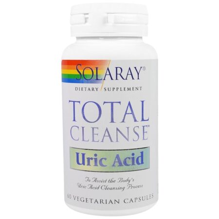 Solaray, Total Cleanse, Uric Acid, 60 Vegetarian Capsules