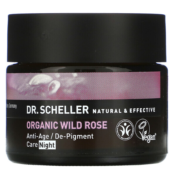 Dr. Scheller, Anti-Idade / Cuidados Despigmentante, Noite, Rosa Silvestre Orgânica, 1.7 oz (48g)