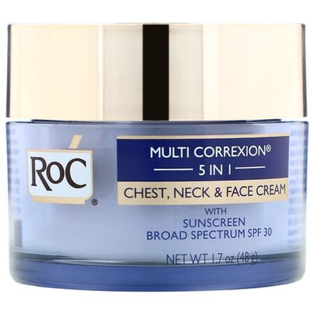 RoC, Multicorretivo, 5 em 1, creme para o rosto, tórax e pescoço, 1,7 oz (48 g)