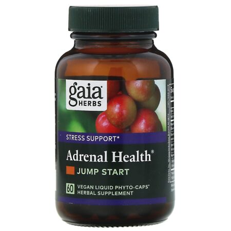 Gaia Herbs, Adrenal Health, Jump Start, 60 Fitocápsulas Líquidas Veganas - Image 3