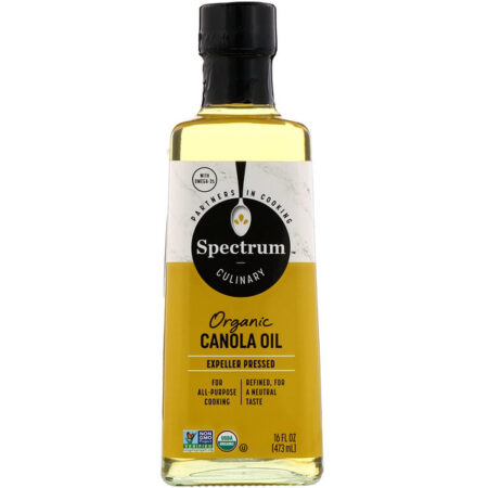 Spectrum Culinary, Organic Canola Oil, Refined, 16 fl oz (473 ml)